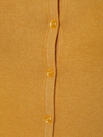 Marie Lund Knit Cardigan in Yellow