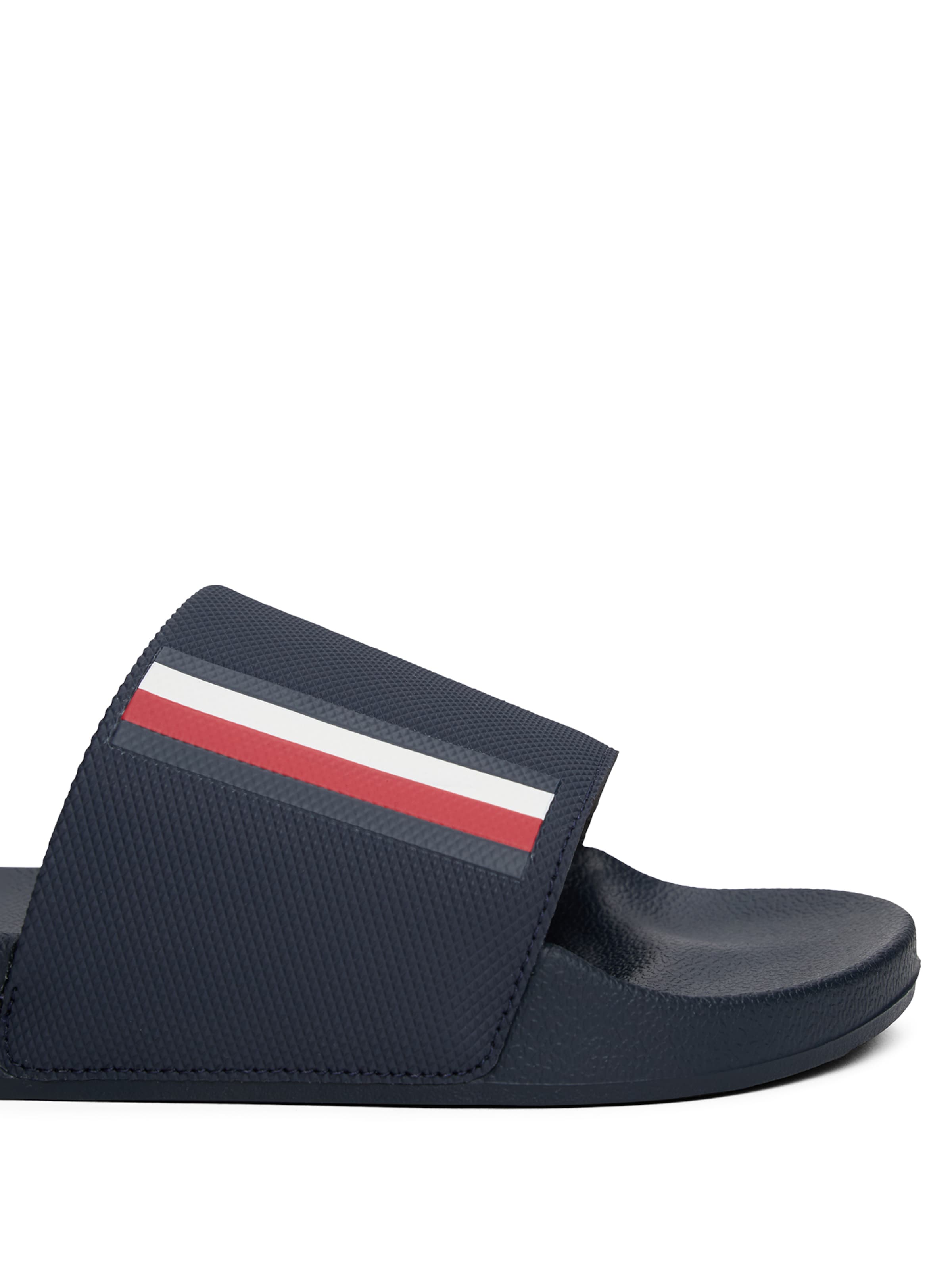 TOMMY HILFIGER Nizki natikači | modra barva