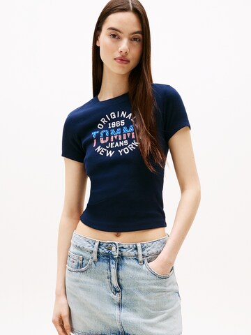 Tommy Jeans Μπλουζάκι 'New York' σε μπλε: μπροστά