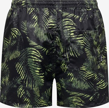 Only & Sons Swimming shorts 'Ted' in Black