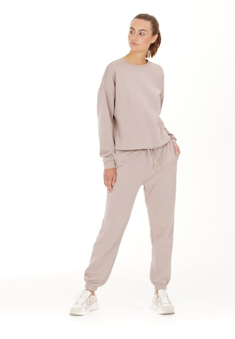 ENDURANCE Tapered Sportbroek 'Sartine' in Beige