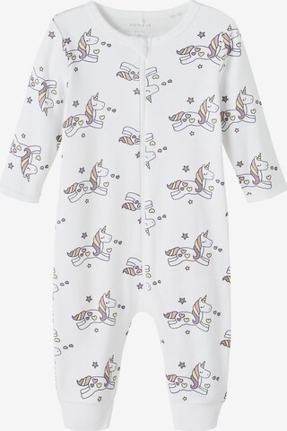 NAME IT Pajamas in White: front