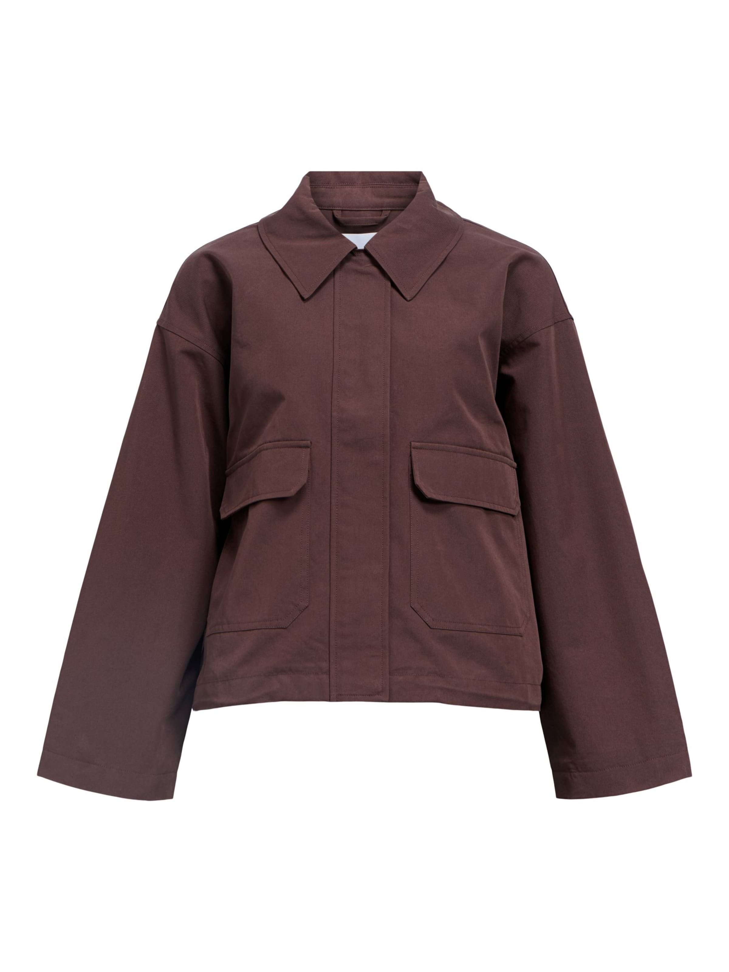 OBJECT Between-Season Jacket 'OBJJosie' in Chocolate / Anthracite, Item view