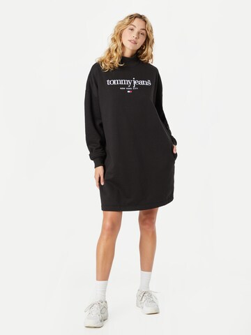 Tommy Jeans - Vestido en negro: frente