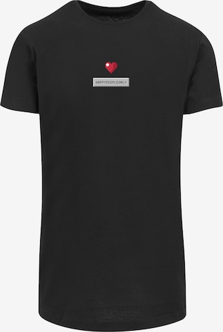 T-Shirt 'Happy New Year Silvester 2023' F4NT4STIC en noir : devant