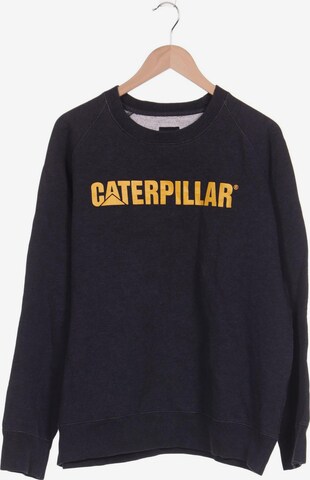 CATERPILLAR Sweatshirt & Zip-Up Hoodie in XXL in Grey: front