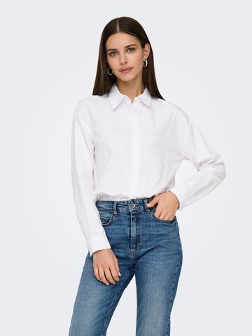 Camicia da donna 'ONLEVI' di ONLY in bianco: frontale