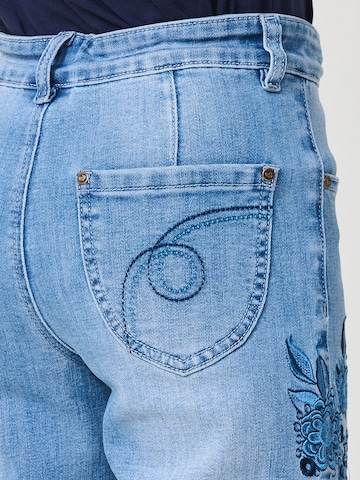 KOROSHI Bő szár Farmer - kék