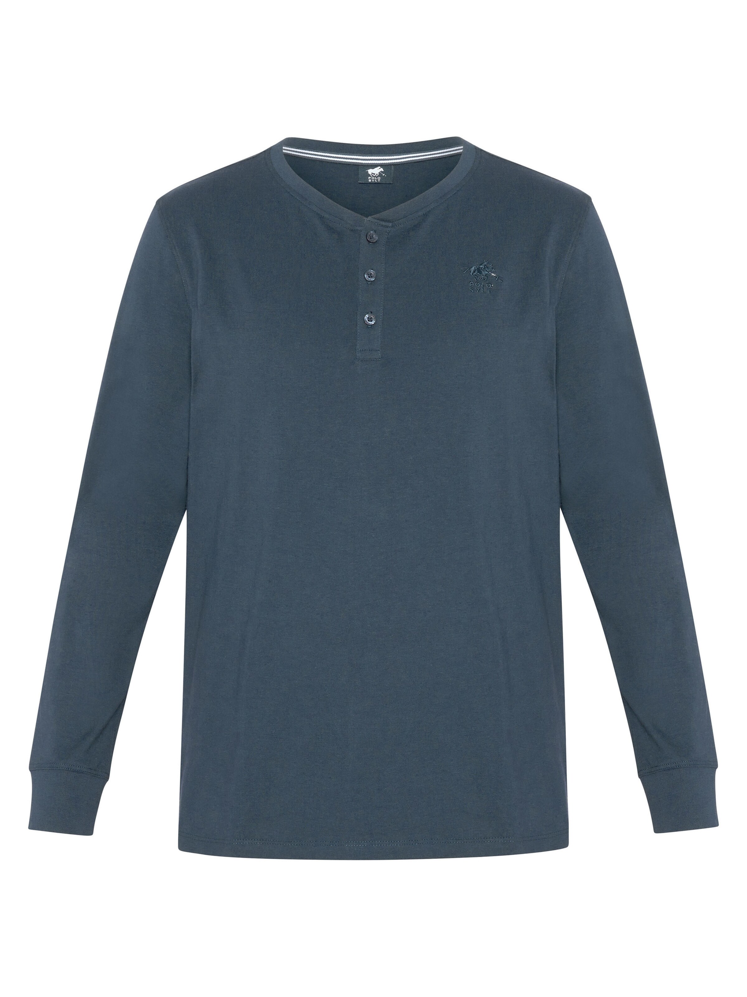 Polo Sylt Shirt in Blue: front