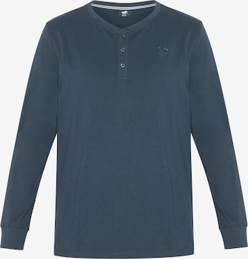 Polo Sylt Shirt in Blue: front