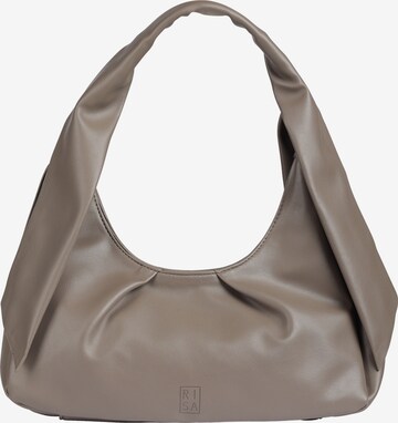 RISA Shoulder Bag in Grey: front