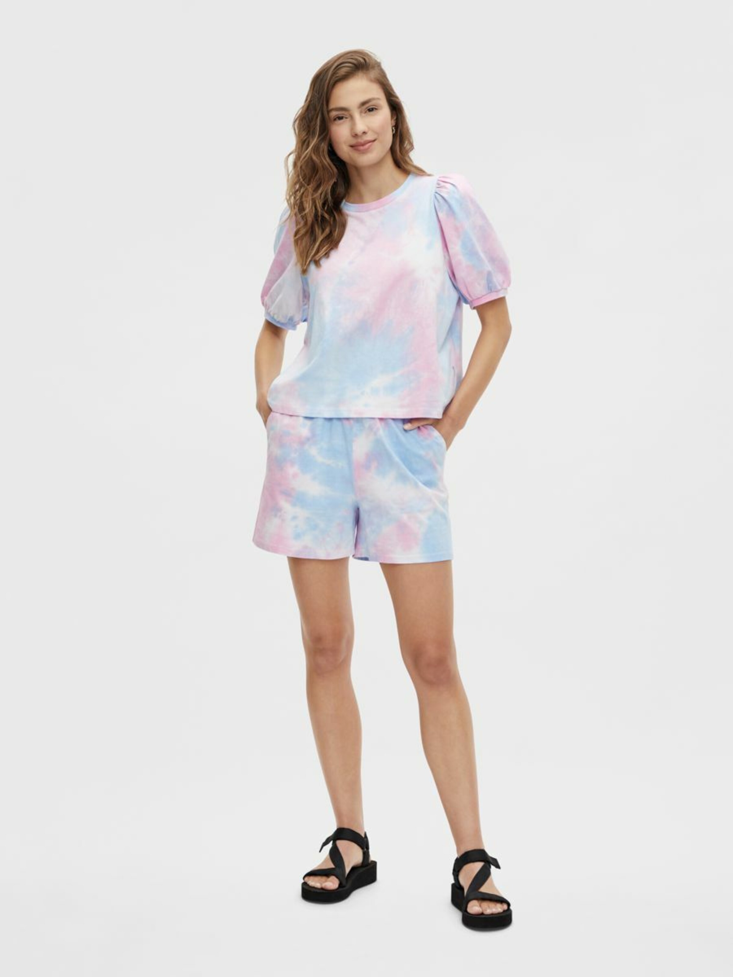 Frauen Hosen PIECES Shorts in Blau - JI99039 Frauen Hosen PIECES Shorts in Blau - JI99039