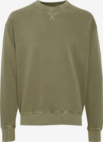 !Solid Sweatshirt in Groen: voorkant