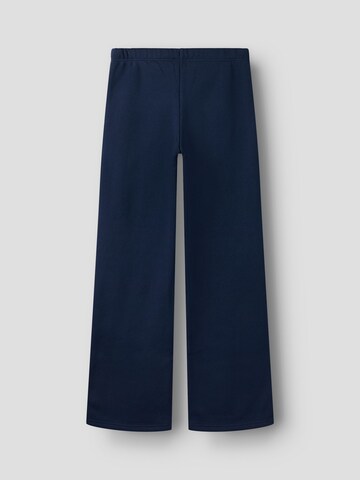 LMTD Wide leg Broek in Blauw