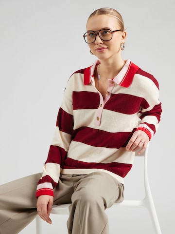 FRNCH PARIS Pullover in Rot: Vorderseite