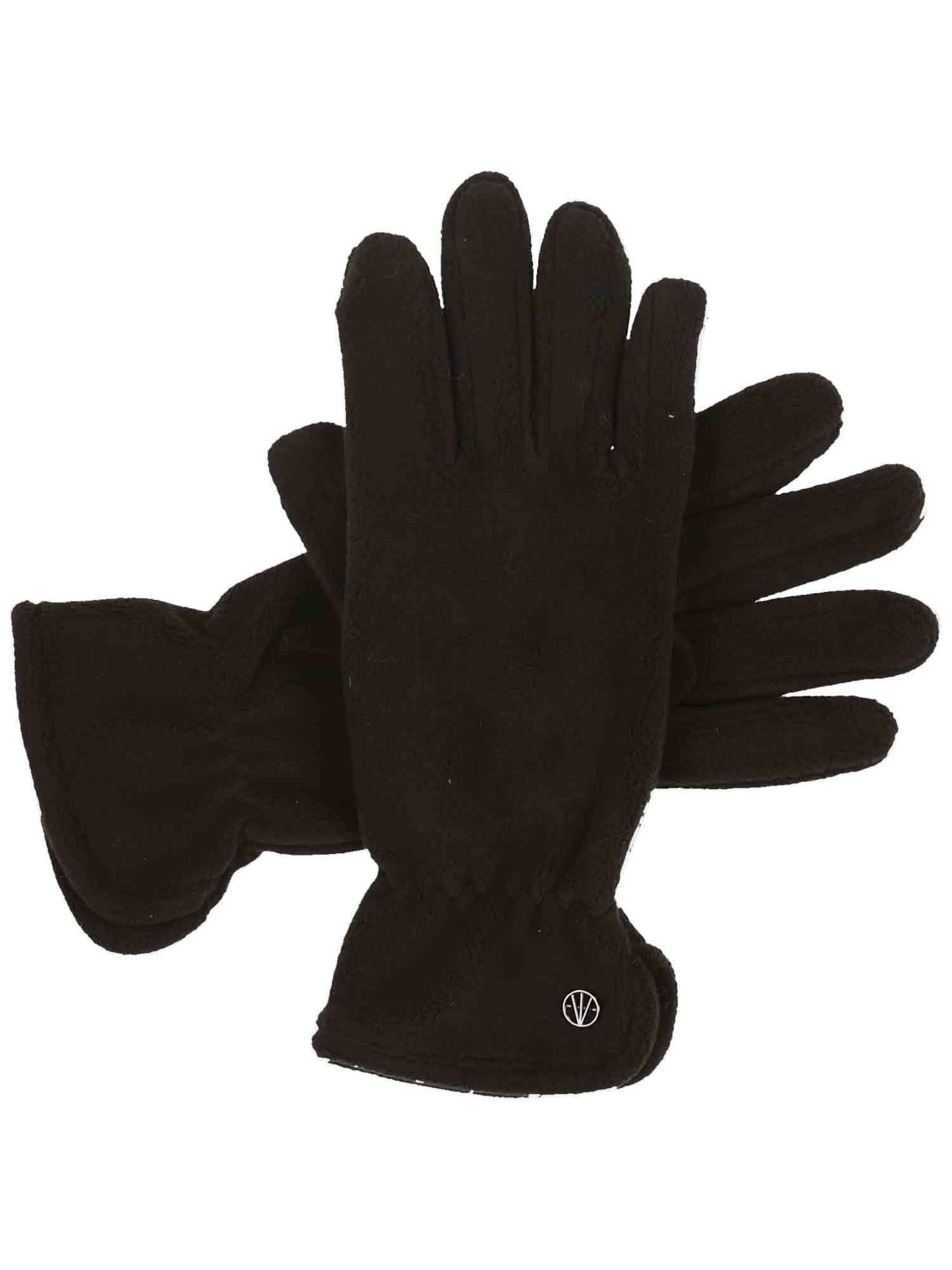 LOEVENICH Handschuhe in Schwarz: Vorderseite