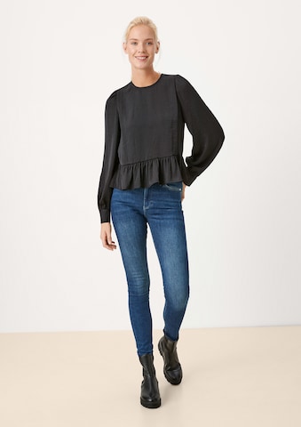 s.Oliver Blouse in Black