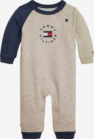 TOMMY HILFIGER Dungarees in Beige: front