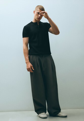 T-Shirt Bershka en noir