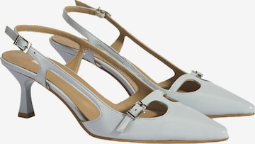 Desa Slingpumps 'High Heels' in Blau: Vorderseite