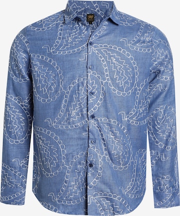 Campus SutraRegular Fit Košulja 'Zelma' - plava boja: prednji dio