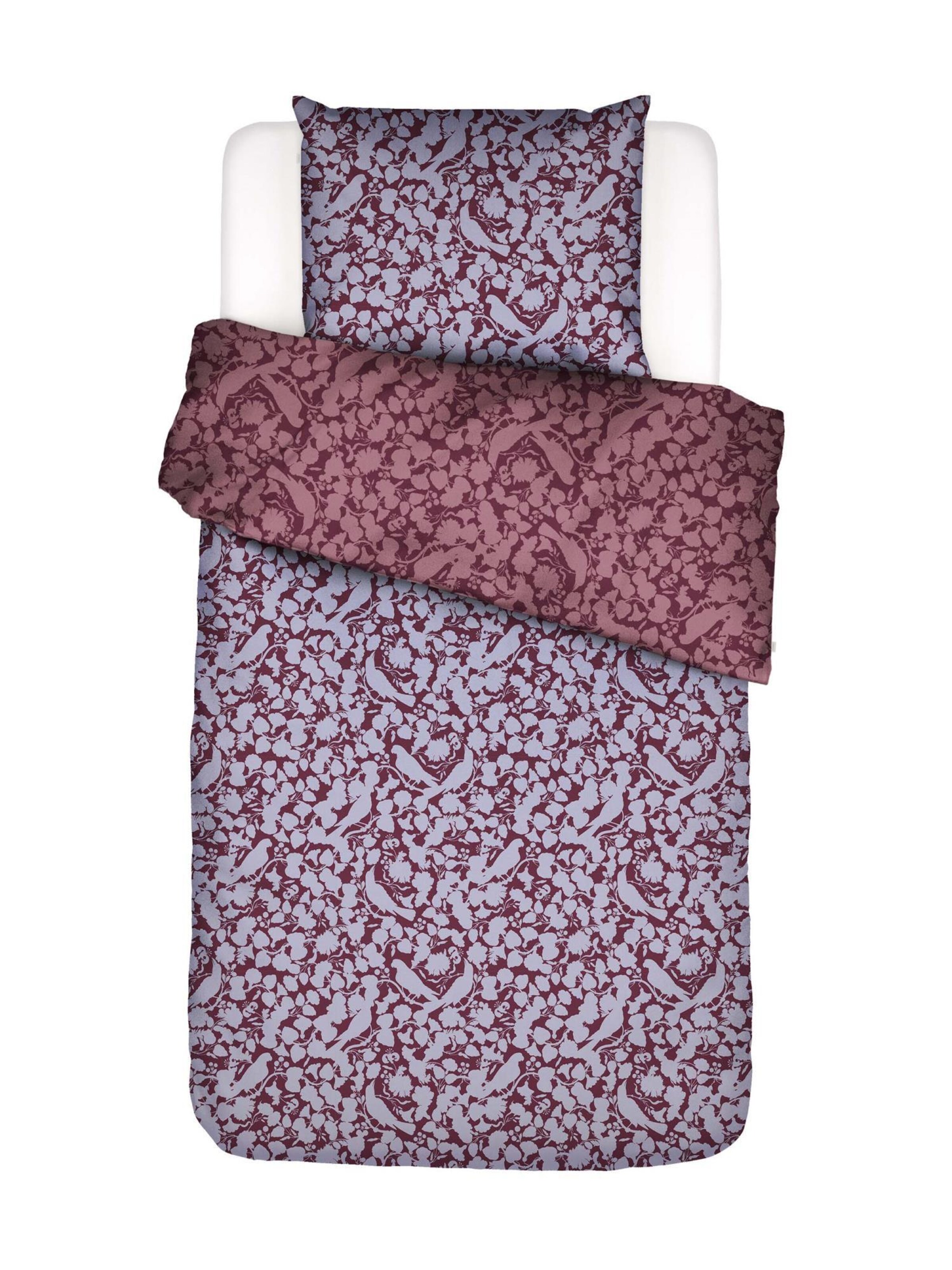 ESSENZA Bettwäsche 'Rosie' in Lila: Vorderseite