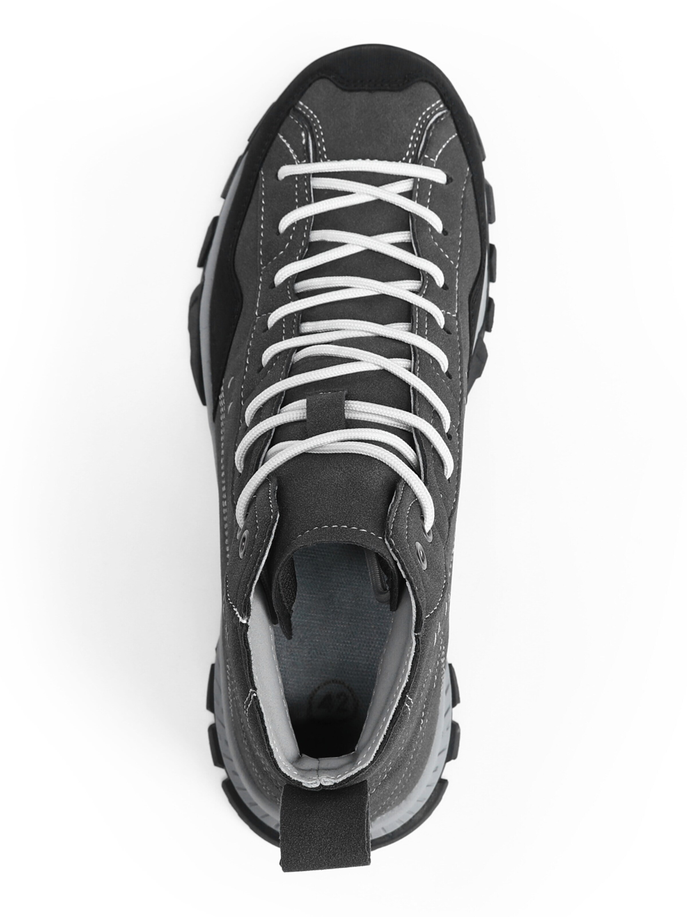 YOUTHUP Sneaker high 'Luftstrom' in Grau