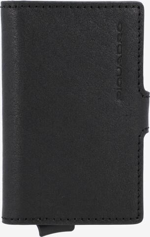 Piquadro Wallet in Black: front