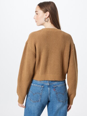 LEVI'S ® Πλεκτή ζακέτα 'Cat Cardigan' σε καφέ