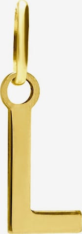 Lucardi Pendant 'Klassisch' in Gold: front