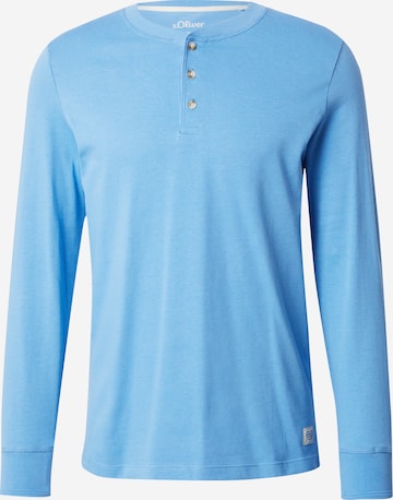 s.Oliver Shirt in Blue: front