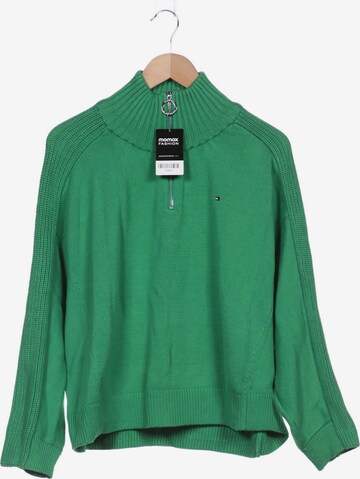 TOMMY HILFIGER Sweater & Cardigan in XL in Green: front