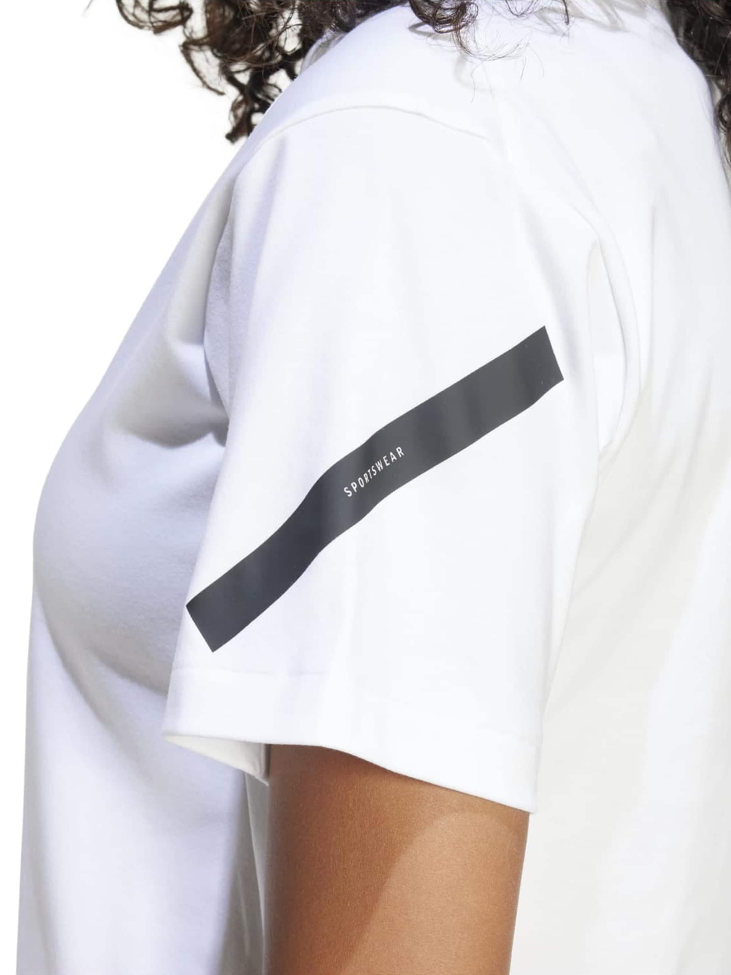 ADIDAS SPORTSWEAR Funktionsbluse 'Z.N.E.' i hvid