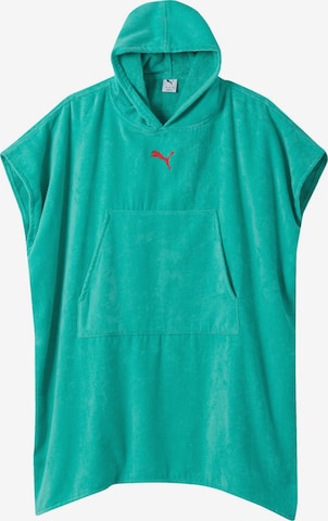 Accappatoio corto 'ADDITIONS' di PUMA in verde: frontale