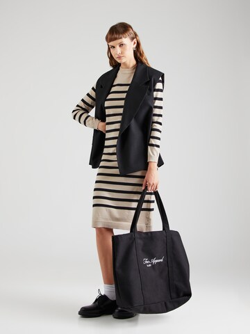 VILA Knit dress 'VISAHRA' in Beige