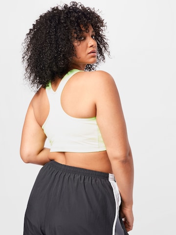 NIKE Bustier Sport-BH in Grün