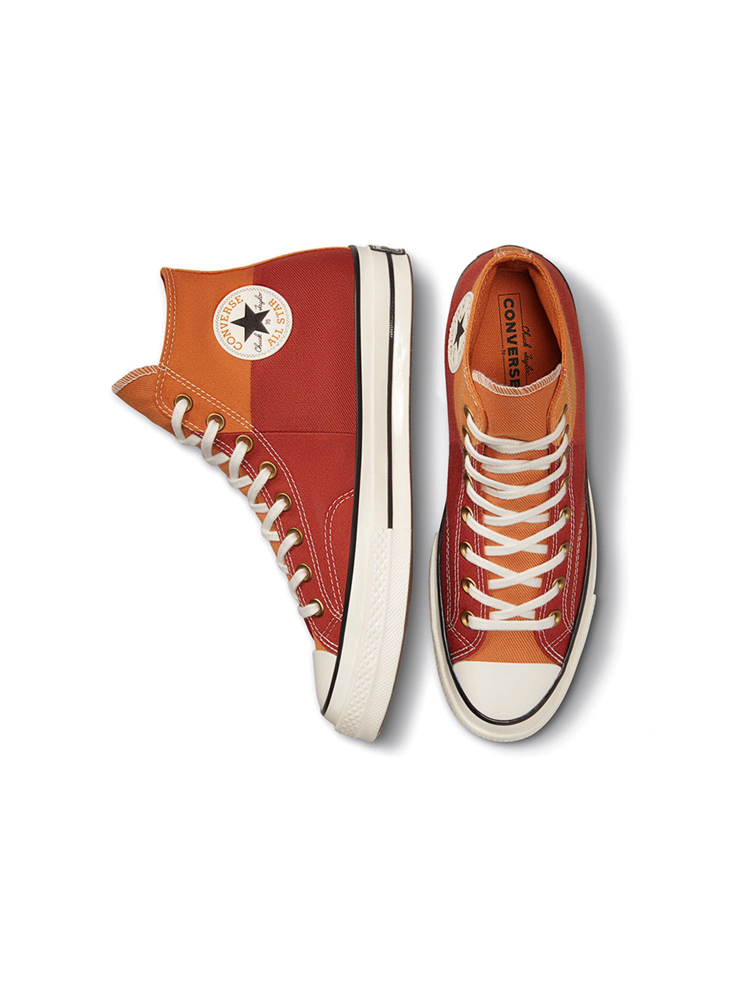 Baskets hautes 'Chuck 70' CONVERSE en orange