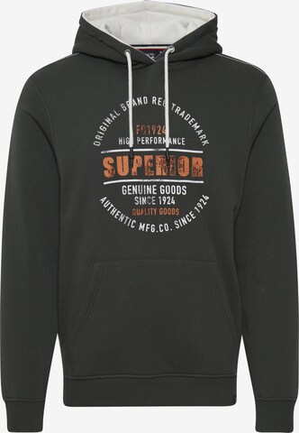 FQ1924 Sweatshirt 'THORIN' in Grün: predná strana