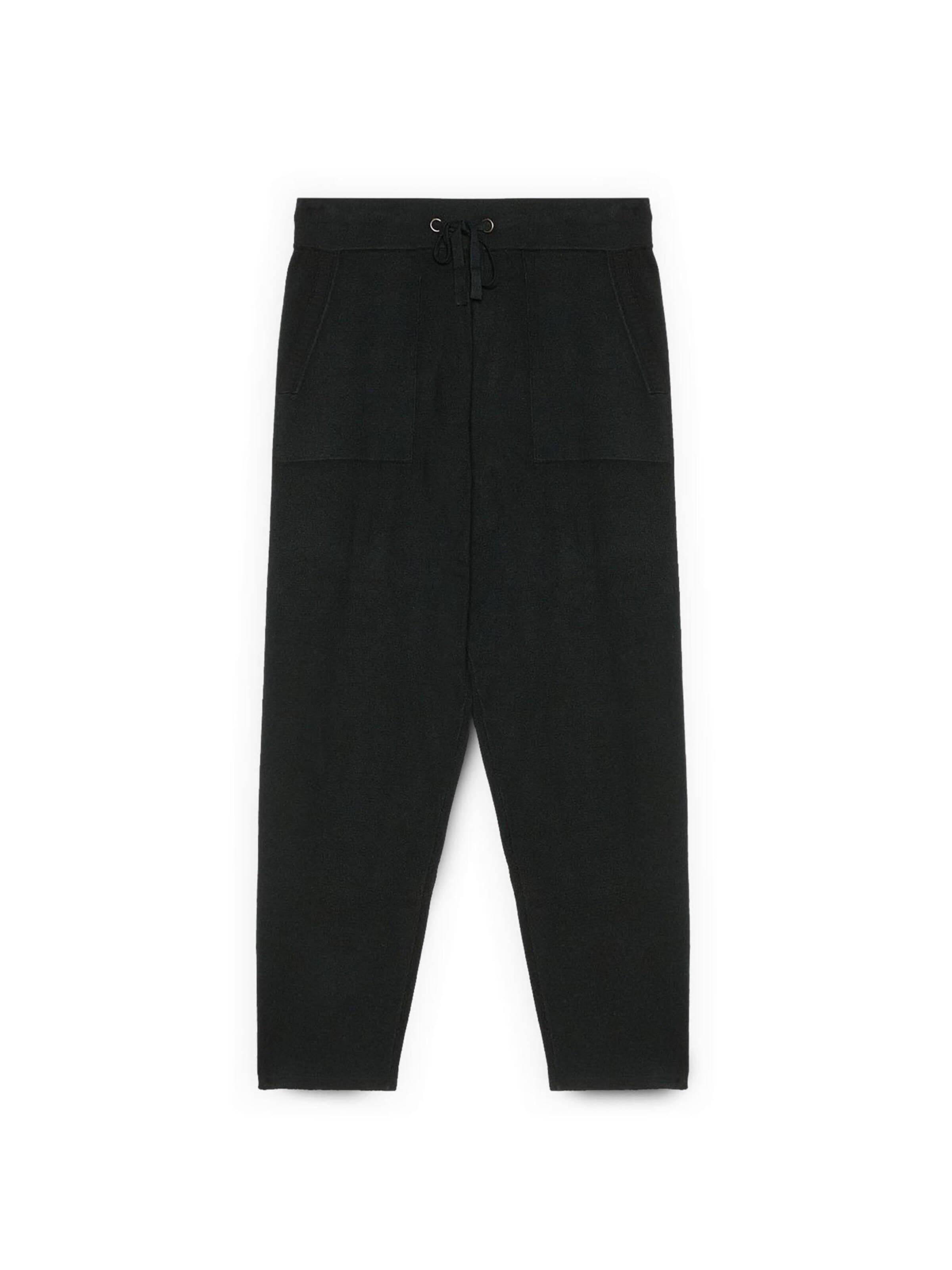 Fiorella Rubino Regular Pants in Black: front