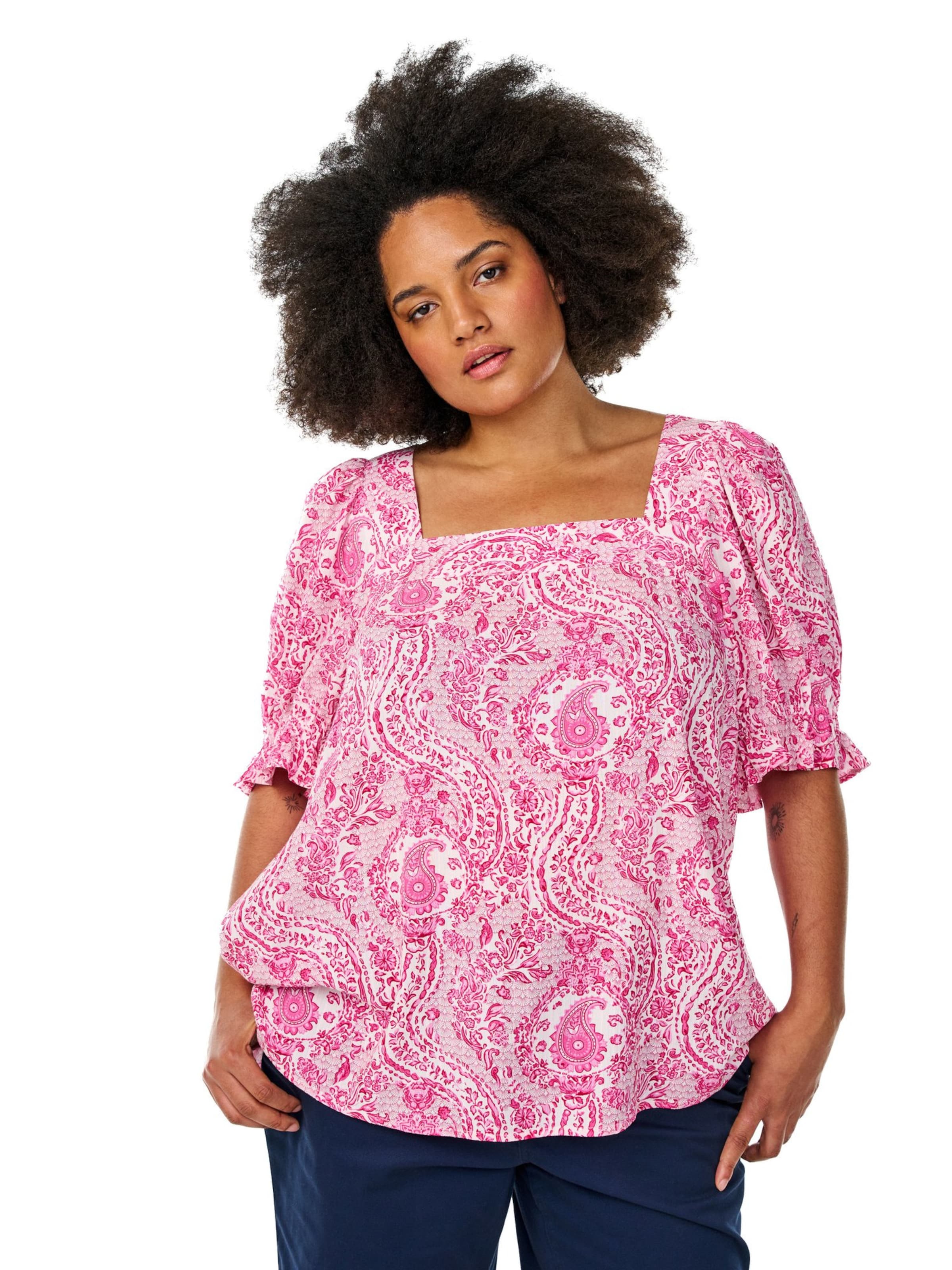 rozā Zizzi Blūze 'Vrita': no priekšpuses