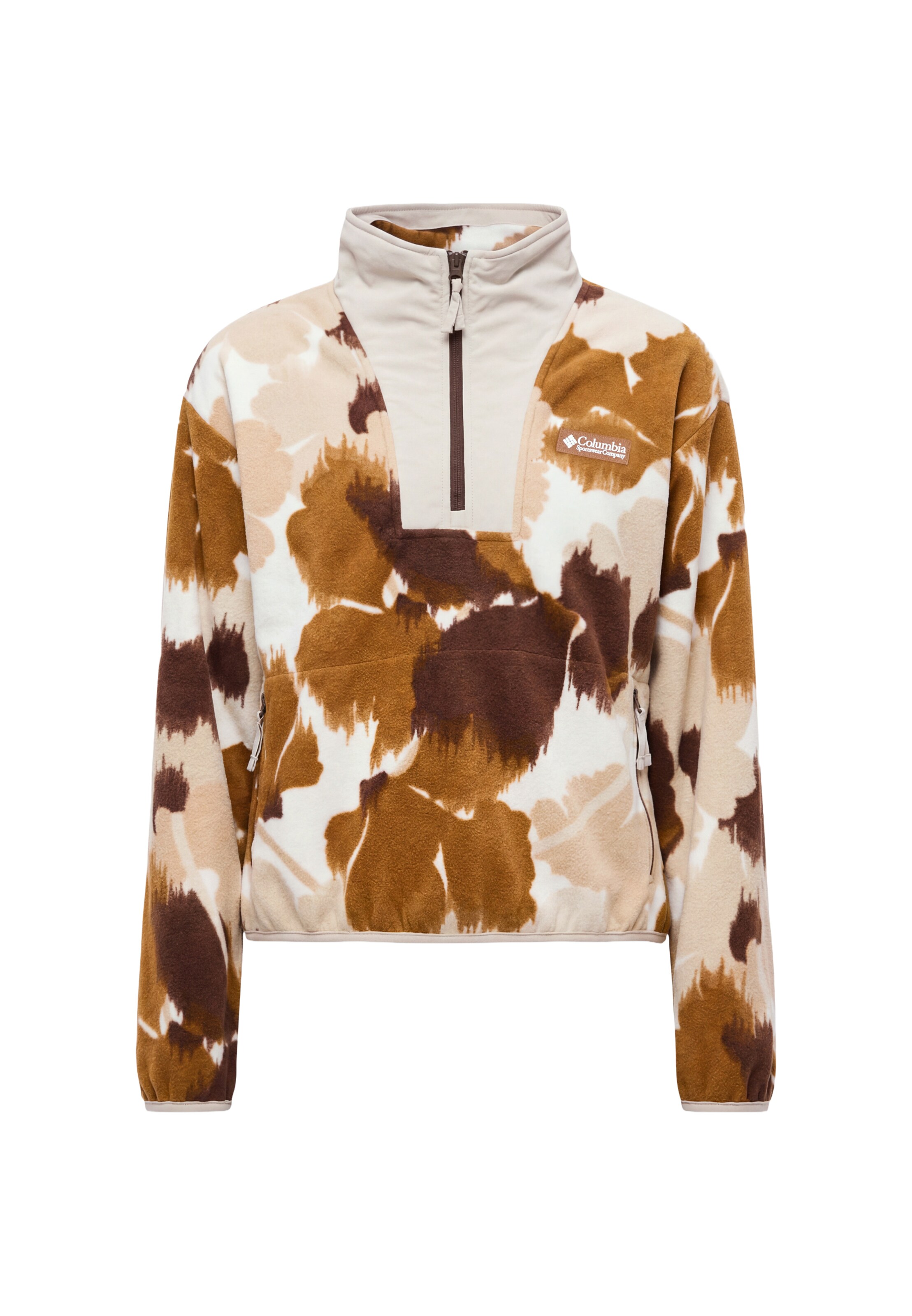 COLUMBIA Sportspullover 'Sequoia Grove™ II' i S i creme / choko / cognac, Produktvisning