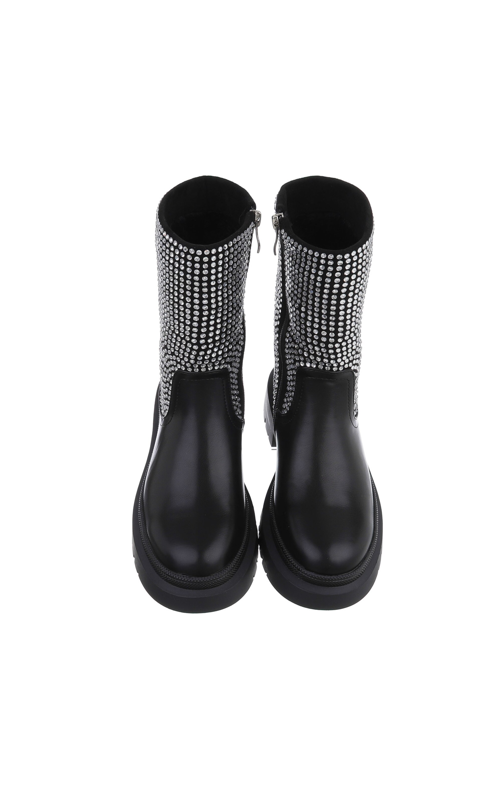 Ital-Design Stiefelette in Schwarz