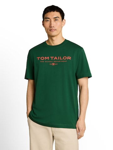 TOM TAILOR Koszulka w kolorze zielony: przód