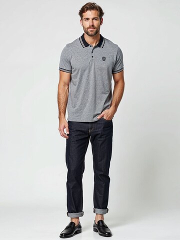 Ombre Shirt in Grijs: voorkant