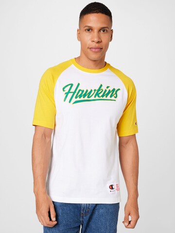 Champion Authentic Athletic Apparel Shirt in White: front