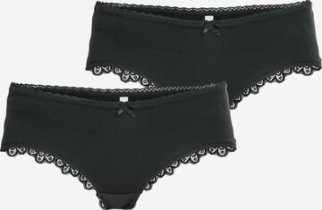 SHEEGO Panty in Black: front