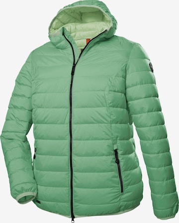 STOY Functionele jas in Groen: voorkant