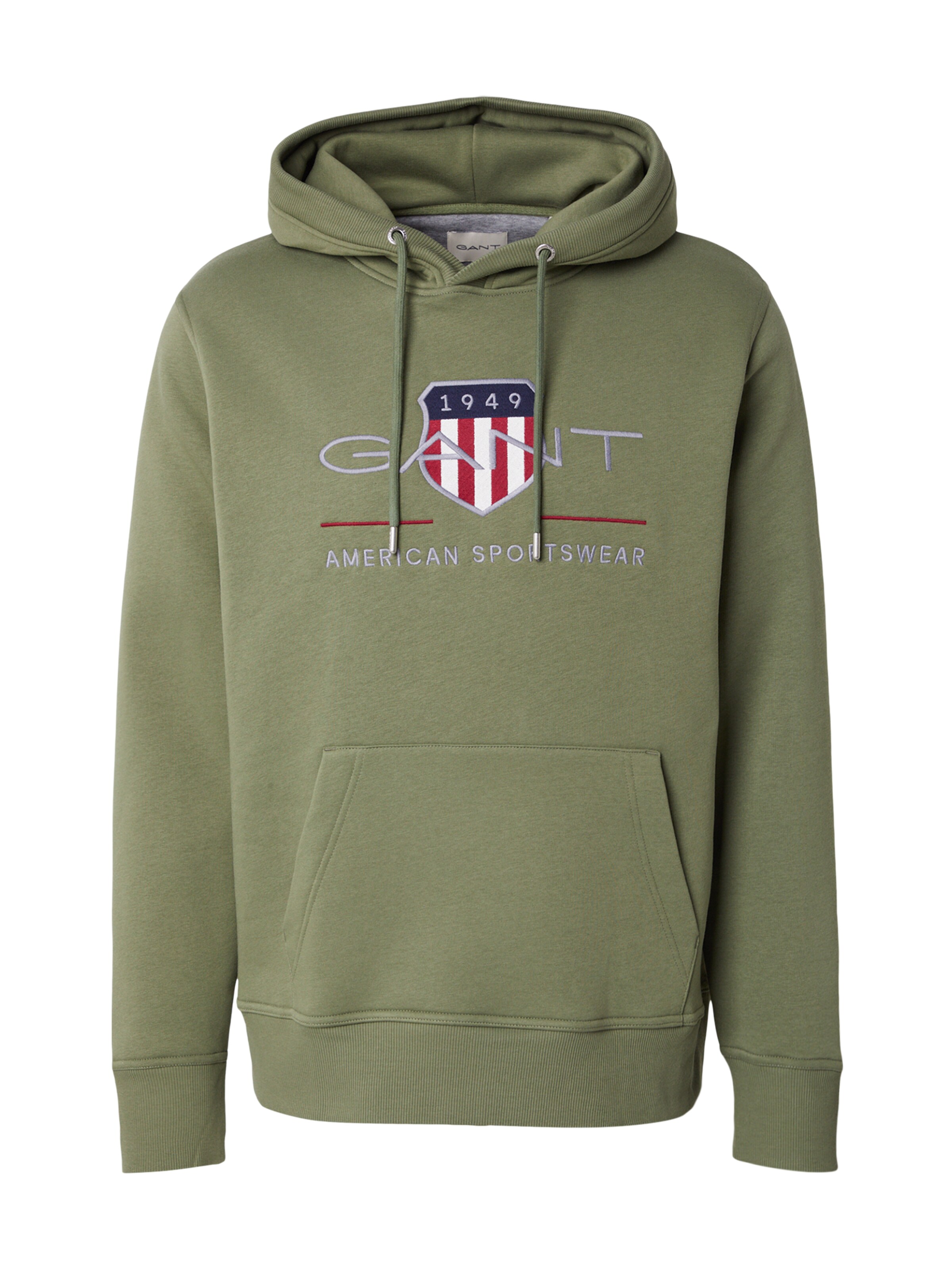 GANT Sweatshirt in Green: front