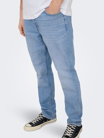 Only & Sons regular Jeans 'ONSYoke' i blå