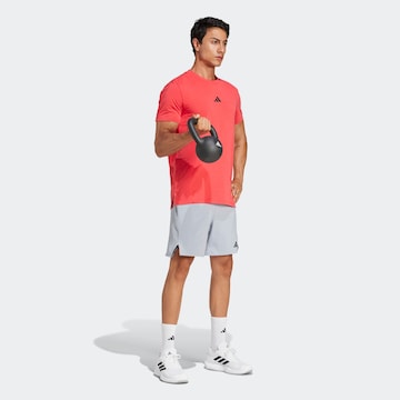 ADIDAS PERFORMANCE - regular Pantalón deportivo 'D4T' en gris: frente